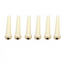 Parts Planet F-0008 Pin per chitarra acustica Bianchi