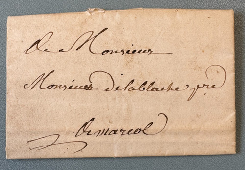 Lettera antica 1822 - lettera,