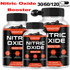 Booster ossido nitrico con L-Arginina 1500mg-pompa muscolare, potenziatore di resistenza e energia