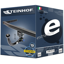 Gancio di traino per Audi Q5 8R 2008-2016 + kit elettrico 13-poli + adattatore