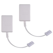 2 x (spina BT un ADSL RJ11 banda larga Internet microfiltro splitter 2 confezioni, 2627