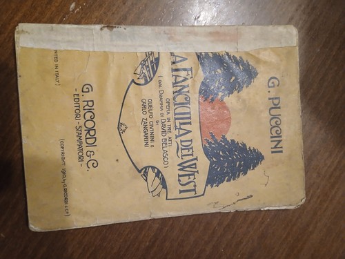 Ricordi c libretto - g.,