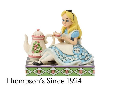 Enesco disney tradizioni alice - disney,