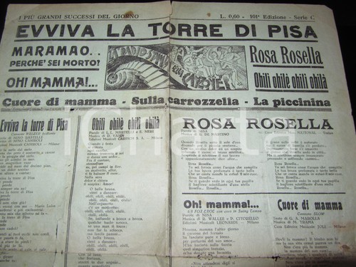 1940 canzoniere fascista radio - 1940,