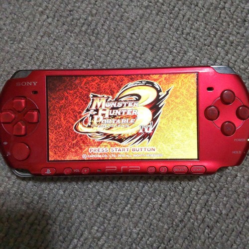 Console sony psp 3000 - psp-3000, rossa