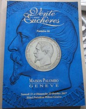 § Catalogo d'asta numismatica Palombo n°16  21-22/10/2017antiche e vari Stati