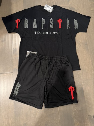 Trapstar set black red size - trapstar,