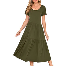 Abito Maxi Donna Lungo Manica