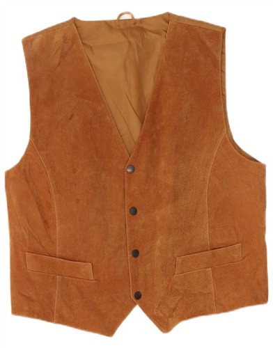 Gilet uomo vintage scamosciato