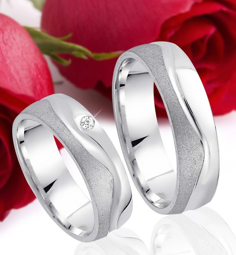 Argento partner anelli fedi - 2,