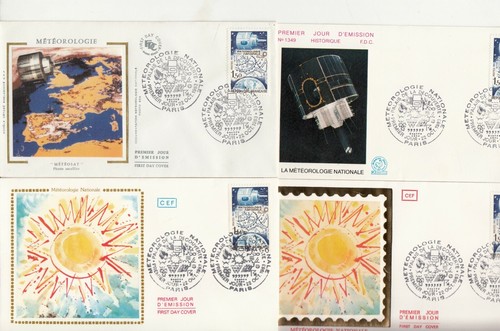 Lot enveloppes 1er jour - 1er,