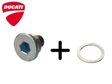 TAPPO MAGNETE PERNO SCARICO OLIO ORIGINALE DUCATI Monster 600 750 900 1994-2002