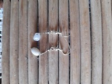 Orecchini In Acciaio E Pietra Di Luna CATHRYN