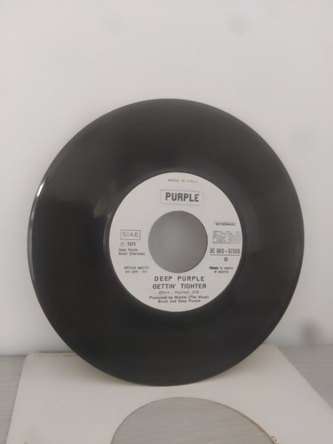 Vinyl promo italian - 7",