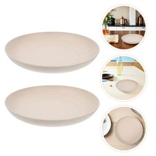  8 pezzi di piatti di paglia