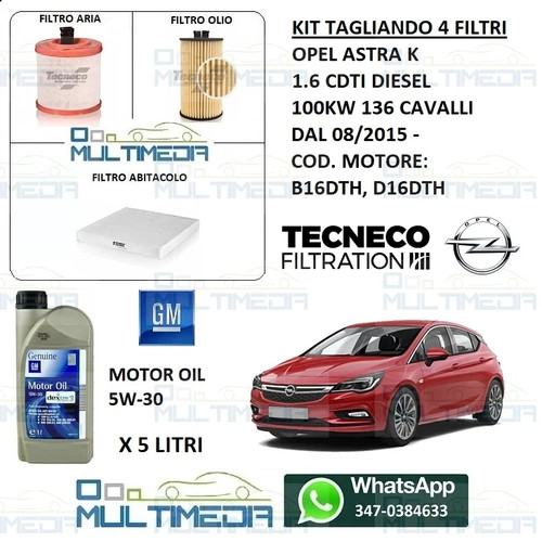 Tagliando filtri olio - 3,