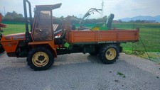 Trattore GOLDONI con cassone ribaltabile 