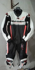 Tuta motociclista pelle - da,