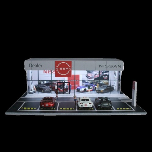 Diorama diecast car - 1/64,