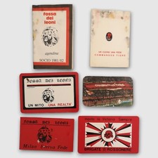 Milan Ultras Brigate Rossonere Fossa Dei Leoni Commandos Tigre Tessere Anni 80