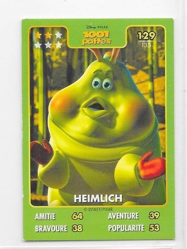 Carte auchan héros disney - -,