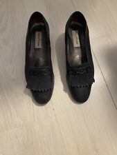 Valleverde Scarpe Donna Moda Comoda, n.41,pelle,colore blu scuro,tacco 4,5 cm