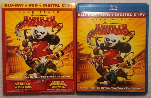 Kung panda blu ray dvd - fu, (blu-ray/dvd