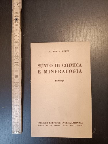 Sunto chimica e - sunto, di