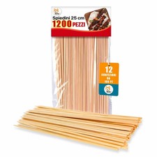 Spiedini Bambu' 25cm Naturali
