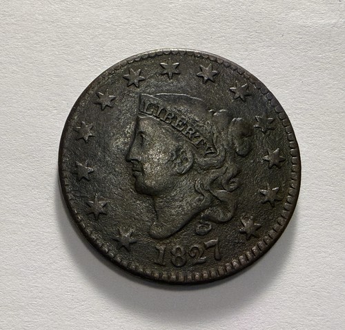 Testa coronetta 1827 - di,