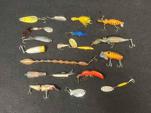 Lotto esche pesca - (18),