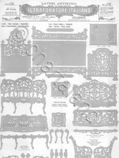 Disegno Drawings Lavori Artistici Tav 741 1938 Letto Sgabello DVD