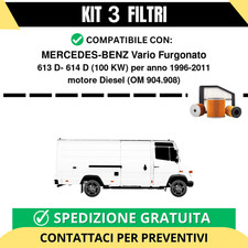 Kit 3 Filtri Tagliando per