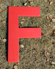 Lettera cinema vintage anni 70