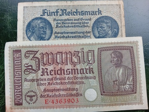 Germania banconote 20 - germania, 5/20