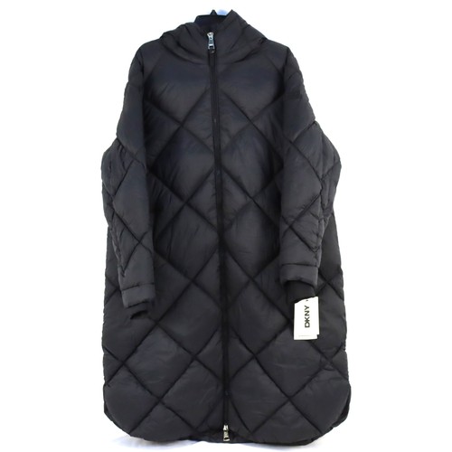 Cappotto lungo trapuntato dkny - cappotto,