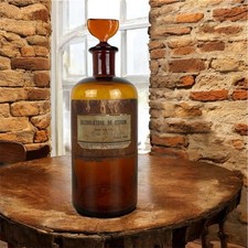 Antico Barattolo Flacone Da