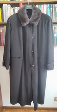 Cappotto Giacca donna pelliccia 44