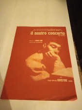 Spartito nostro concerto - il,