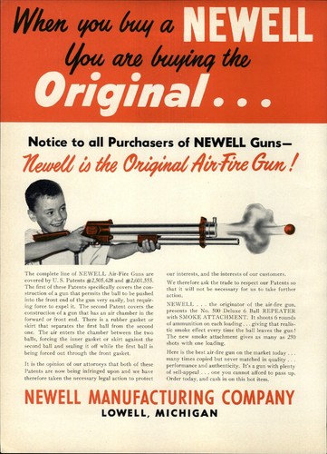 1953 annuncio cartace newell - annuncio,