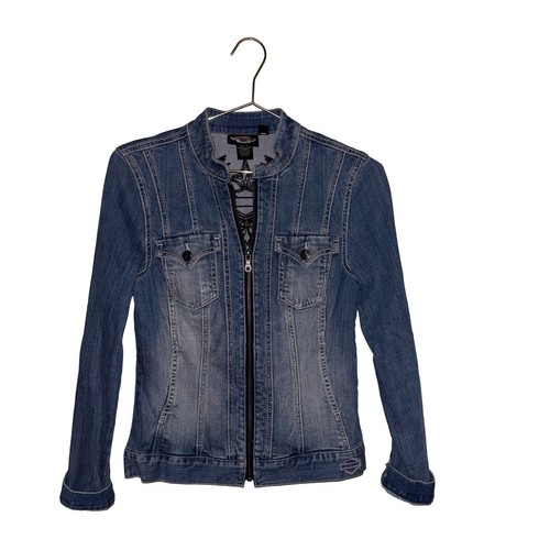 Giacca harley davidson blu - giacca,