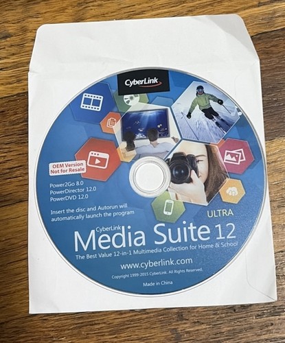 Cyberlink media suite - media,