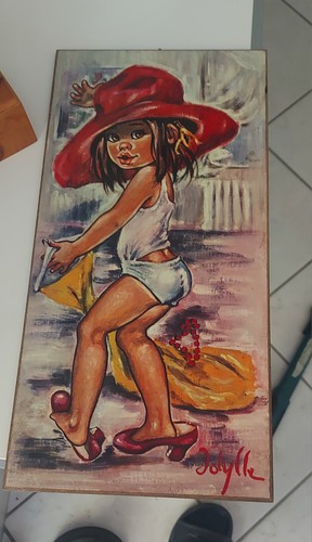 Stampa vintage big - vintage, eye