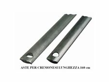 Asta per cremonese in ferro mezza tonda lunghezza 160 cm