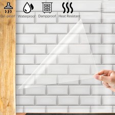 Pellicola adesiva trasparente autoadesiva per mobili pellicola protettiva parete pannello posteriore cucina