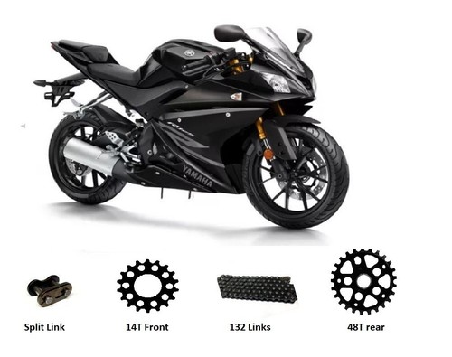 Kit catena pignone yamaha - catena,