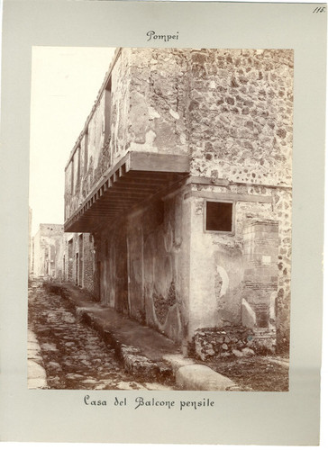 Italie pompei casa del - italie,, pompei,