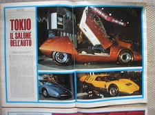 SALONE AUTO TOKIO RX 500 KOGYO NISSAN 270 126 TOYOTA EX7 ISUZU L'EUROPEO 1970