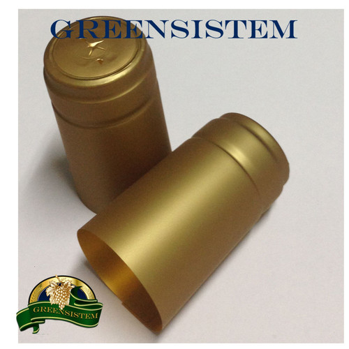Capsule pvc 31x55 oro opaco - pvc,