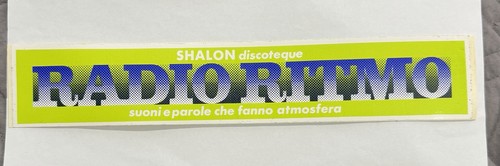 Adesivo vintage shalon - adesivo,